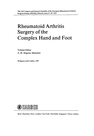 Low Dose Methotrexate Therapy in Rheumatic Diseases (Rheumatology)