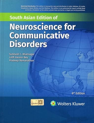 NEUROSCIENCE FOR COMMUNICATIVE DISORDERS 6ED (SAE) (HB 2026)