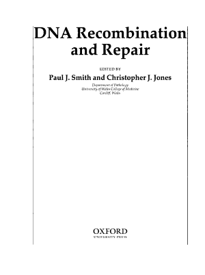DNA recombination and repair