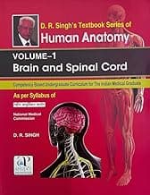 D.R.SINGH'S TEXTBOOK SERIES OF HUMAN ANATOMY VOL 1 [BRAIN AND SPINAL CORD]