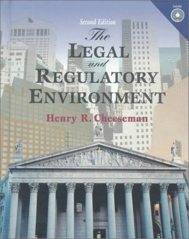 

technical/management/the-legal-and-regulatory-environment-contemporary-perspectives-in-business--9780130129543