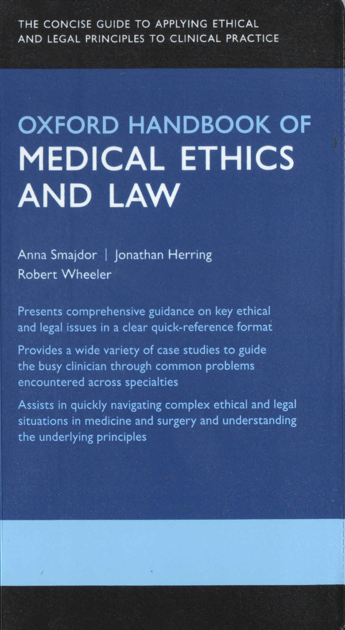 

exclusive-publishers/oxford-university-press/oxford-handbook-of-medical-ethics-and-law-9780199659425