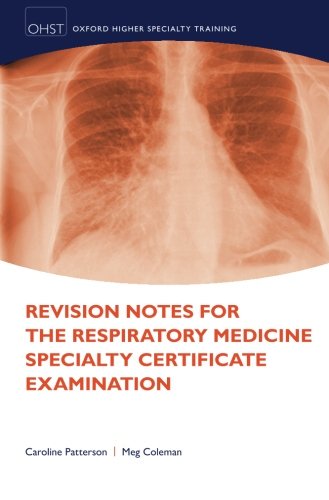 

exclusive-publishers/oxford-university-press/revision-notes-for-the-respiratory-medicine-specialty-certificate-examination--9780199693481
