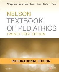 NELSON TEXTBOOK OF PEDIATRICS 2-VOLS