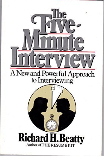 

technical/business-and-economics/the-five-minute-interview--9780471840343