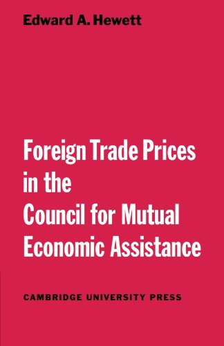 

technical/economics/foreign-trade-prices-in-the-council-for-mutual-economic-assistance--9780521153058