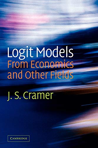 

technical/management/logit-models-from-economics-and-other-fields--9780521188036