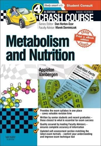 

exclusive-publishers/elsevier/crash-course-metabolism-and-nutrition-updated-print-ebook-edition--9780723438533