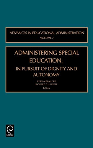 

technical/education/administering-special-education-volume-7-in-pursuit-of-dignity-and-auton--9780762311453