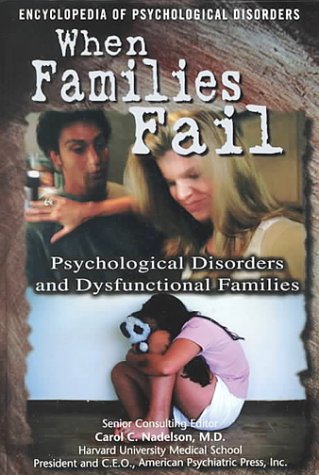 

clinical-sciences/psychology/encyclopedia-of-psychological-disorders--when-families-fail-9780791049563