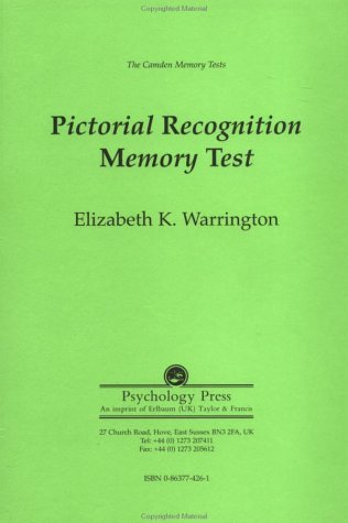 

clinical-sciences/psychology/the-camden-memory-tests-pictorial-recognition-memory-test--9780863774263