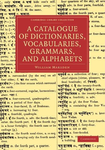 

dictionary/dictionary/a-catalogue-of-dictionaries-vocabularies-grammars-and-alphabets--9781108047180