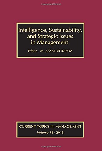 

technical/management/intelligence-sustainability-and-strategic-issues-in-mana--9781412864138