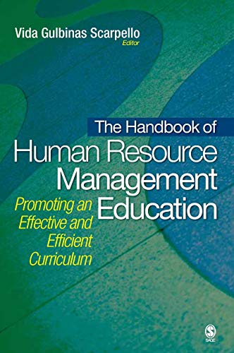 

technical/management/the-handbook-of-human-resource-management-education-promoting-an-effective-and-efficient-curriculum--9781412954907