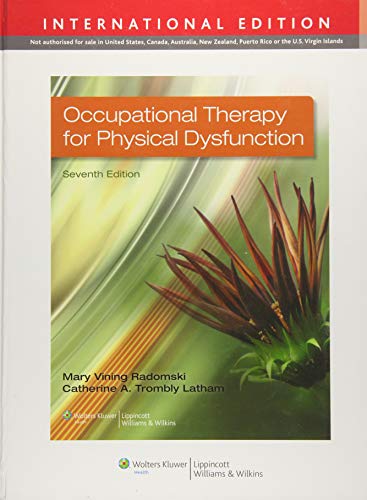 

clinical-sciences/physiotheraphy/occupational-therapy-for-physical-dysfunction-international-edition-9781451189216