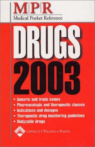 

basic-sciences/pharmacology/mpr-medical-pocket-reference-drugs-2003-9781582552194