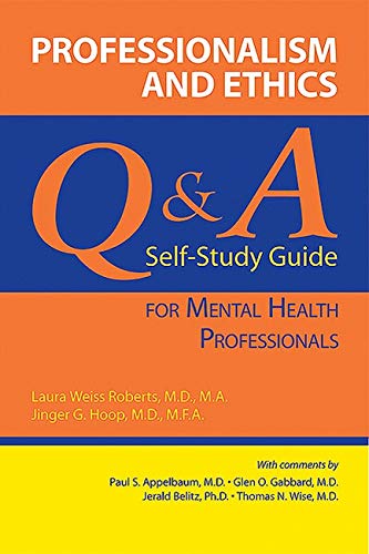 

clinical-sciences/psychiatry/professionalism-and-ethics-q-a-self-study-guide-for-mental-health-professionals-1-ed--9781585622443