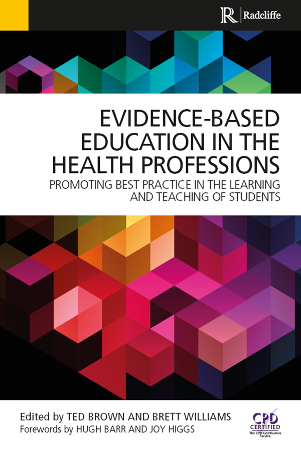 exclusive-publishers/taylor-and-francis/evidence-based-education-in-the-health-professions-9781909368712