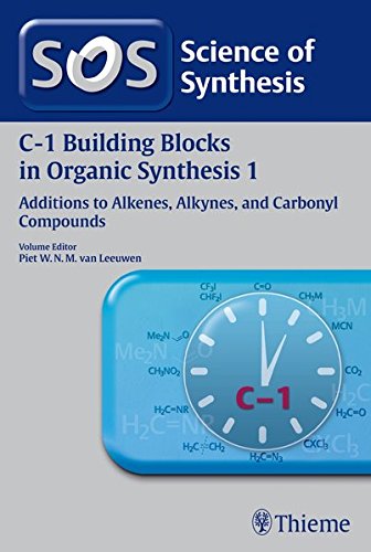 

exclusive-publishers/thieme-medical-publishers/science-of-synthesis-c-1-building-blocks-in-organic-synthesis-vol-1-additions-to-alkenes-alkynes-and-carbonyl-compounds-1-e--9783131707710