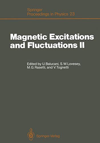 

special-offer/special-offer/springer-proceedings-in-physics-23-magnetic-excitations-and-fluctuations-ii--9783540185031