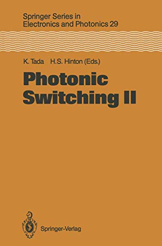 

special-offer/special-offer/springer-series-in-electronics-and-photonics-29-phpotonic-switching-ii--9783540530671