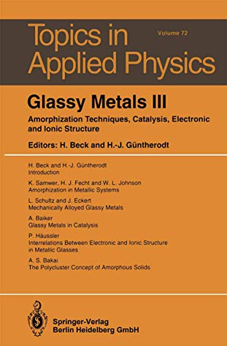 

technical/physics/topics-in-applied-physics-volume-72-glassy-metals-iii--9783540574408