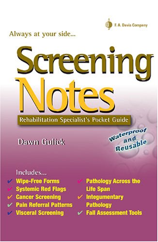 

special-offer/special-offer/screening-notes-rehabilation-specialist-pocket-guide--9780803615731