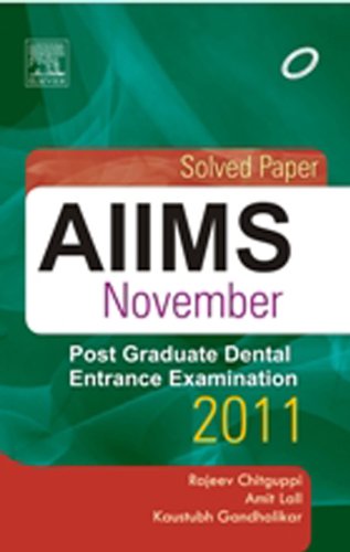 

dental-sciences/dentistry/solved-paper-aiims-nov-2011-9788131230688