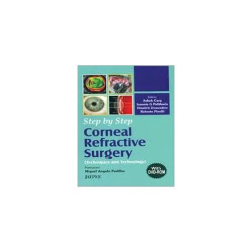 

best-sellers/jaypee-brothers-medical-publishers/step-by-step-corneal-refractive-surgery-with-dvd-rom-9788180617461