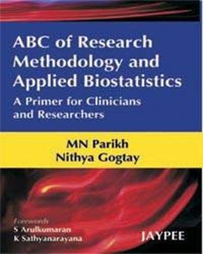 

best-sellers/jaypee-brothers-medical-publishers/abc-of-research-methodology-and-applied-biostatistics-9788184485066