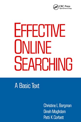 

special-offer/special-offer/books-in-library-and-information-science-a-basic-text-effective-online-searching-vol-45-books-in-library-information-science--9780824771423