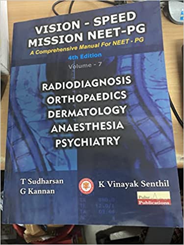 

mbbs/3-year/vision-speed-mission-neet-pg-anaesthesia-orthopaedics-radiodiagnosis-psychiatry-dermatology--9789350555804