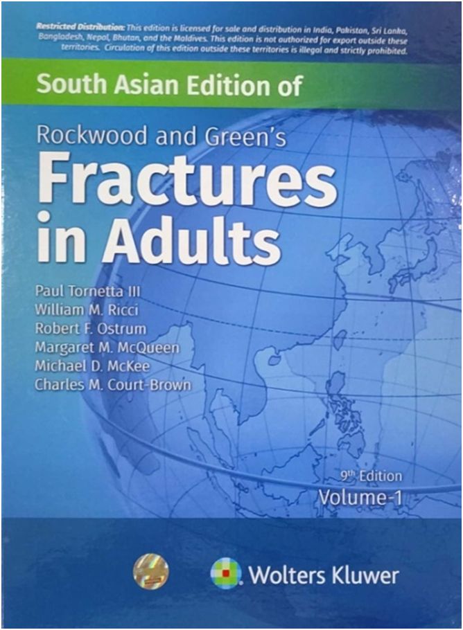 ROCKWOOD & GREEN'S FRACTURES IN CHILDREN AND ADULTS, 3-VOLS 